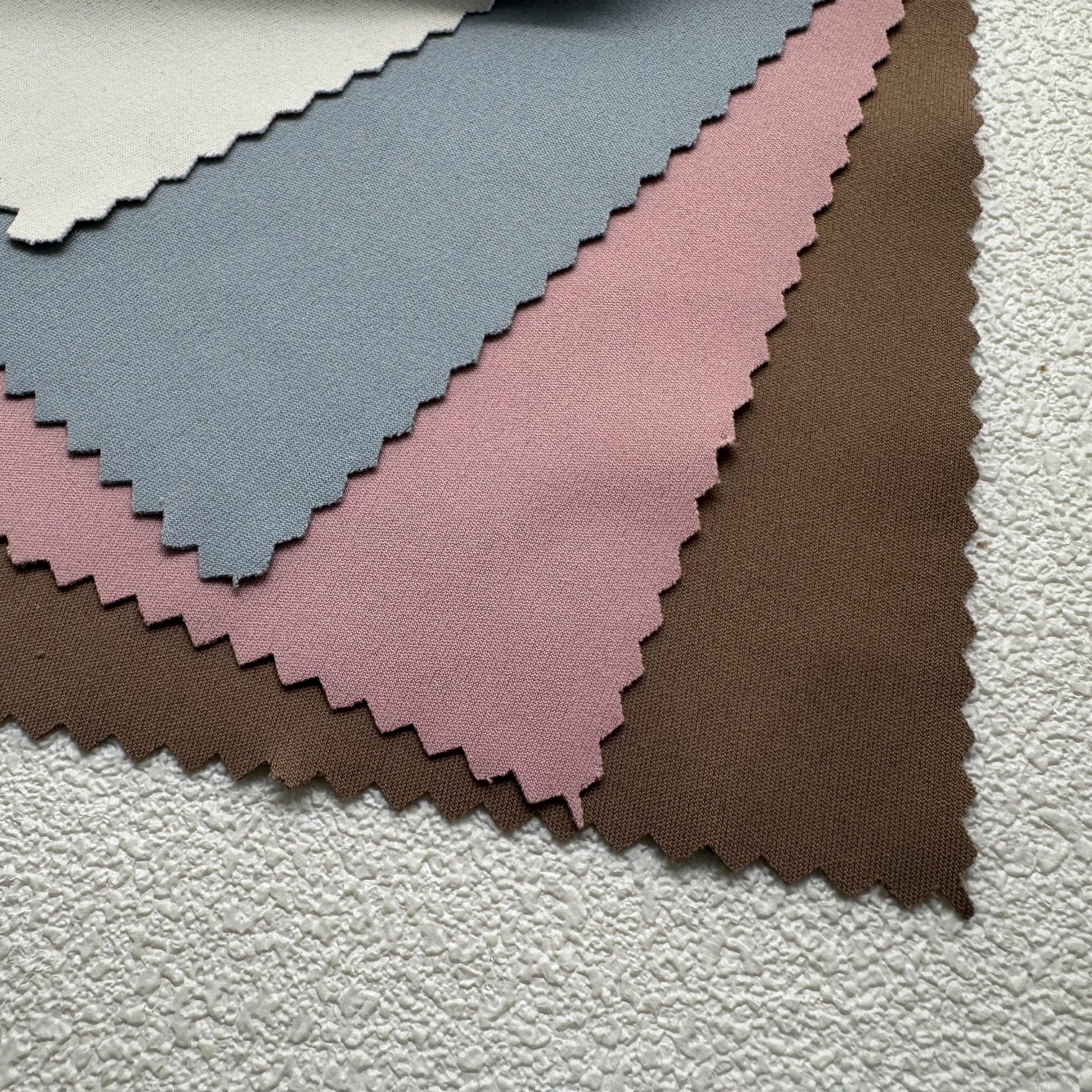 230 GSM High-Stretch Yoga Knit | 4-Way Stretch, Squat-Proof Activewear Fabric