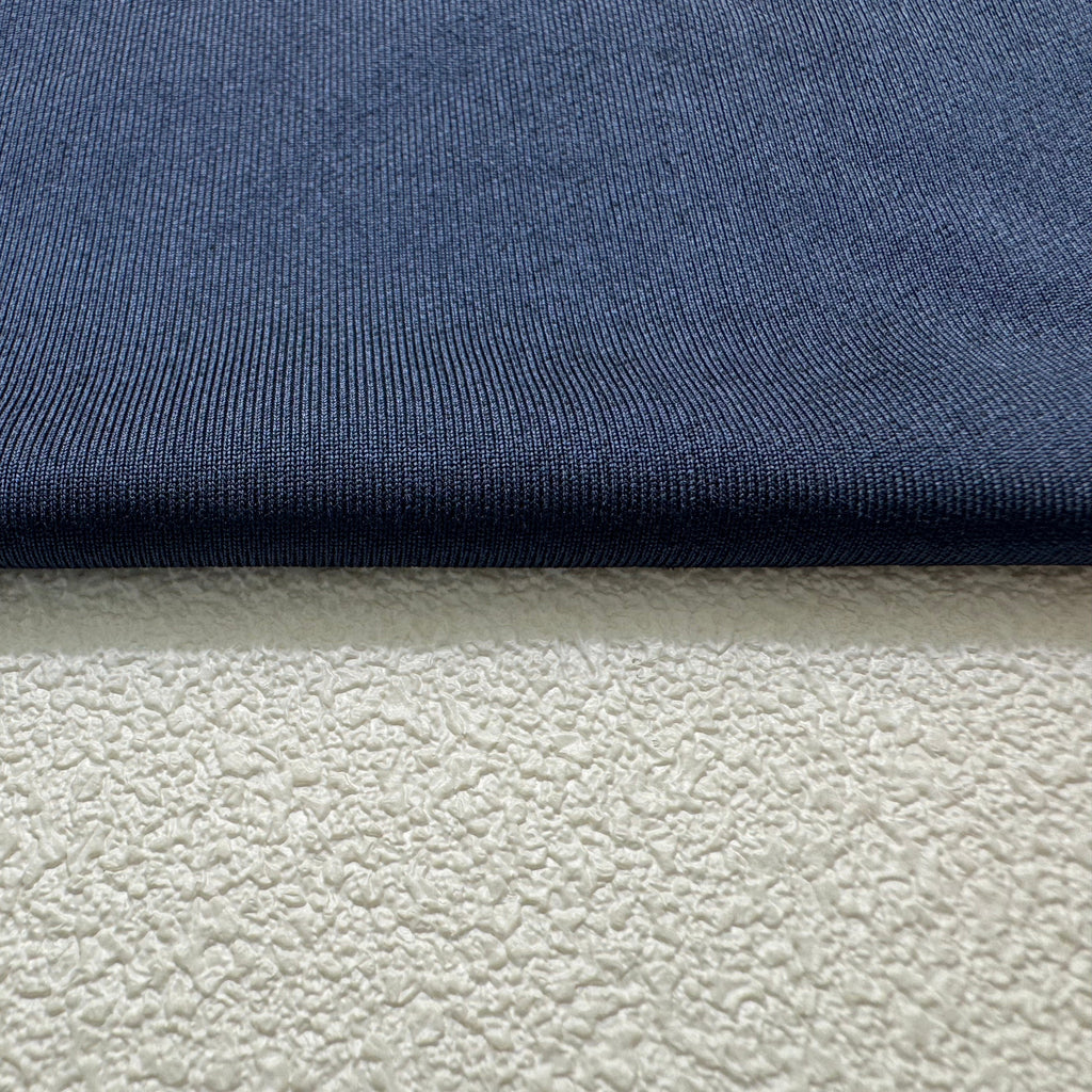 Double-Faced Polyester Spandex Stretch Jersey Knit Fabric