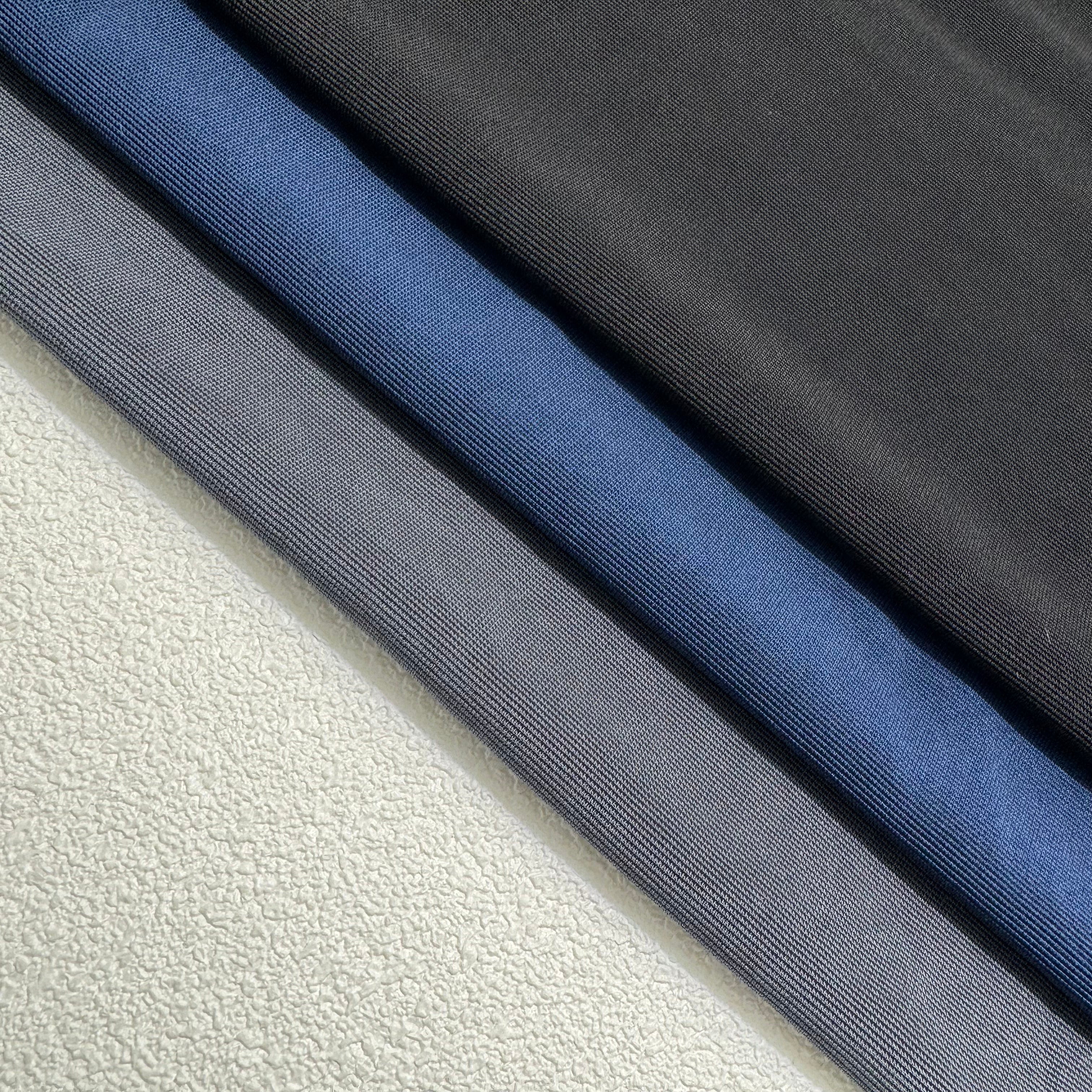 Fine Rib Stretch Knit Fabric | Heavyweight Stretch Fabric