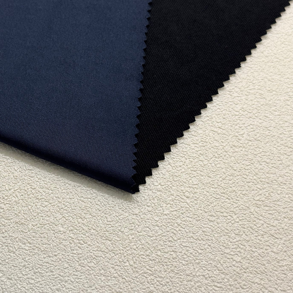 Double-Faced Polyester Spandex Stretch Jersey Knit Fabric