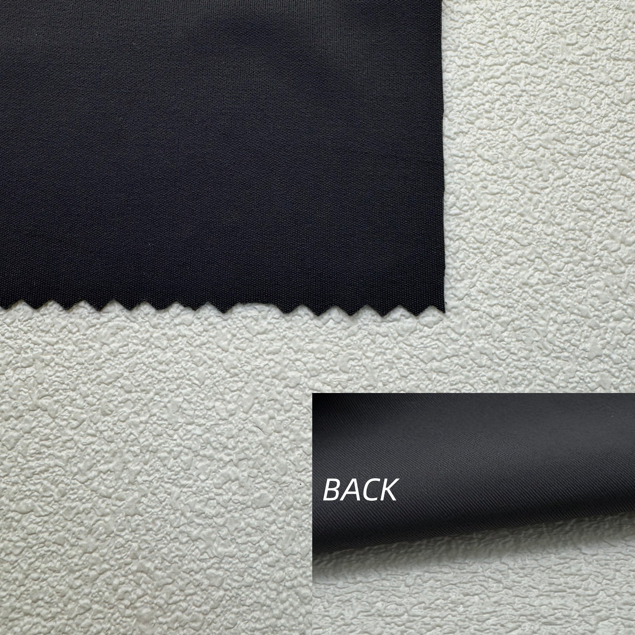 240 GSM Matte High-Stretch Nylon Spandex Yoga Fabric | Raw-Cut Friendly (Cut-to-Size), 4-Way Stretch, Squat-Proof