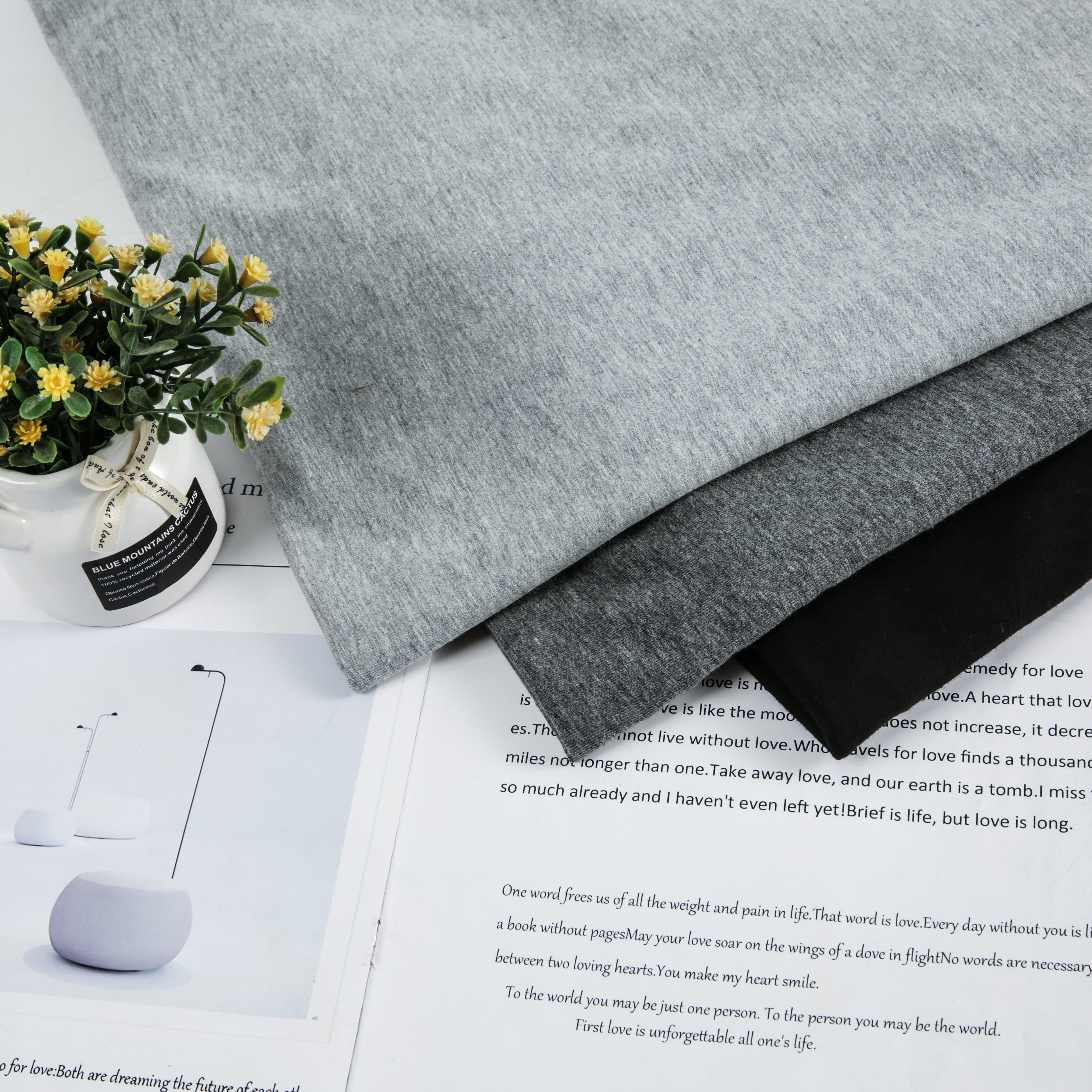 Premium Cotton Spandex T-Shirt Jersey | Soft, Breathable, 4-Way Stretch