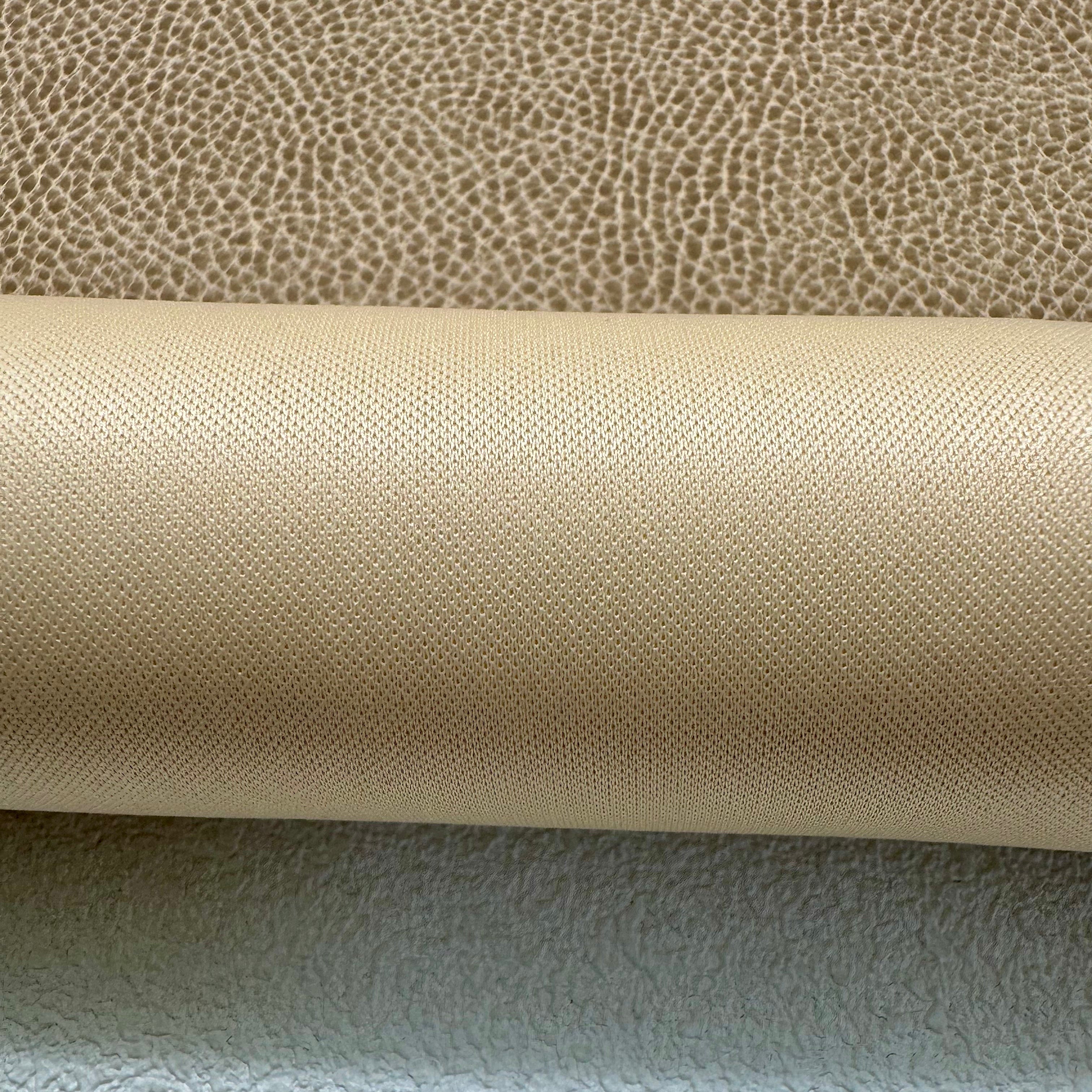 290 GSM Leopard PU Coated Faux Leather Fabric | Polyester Backing | Multi-Color