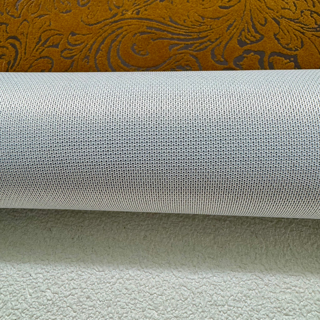 470 GSM Jacobean Flock-Printed PVC Faux Leather | Polyester-Backed Leatherette, Craft & Upholstery