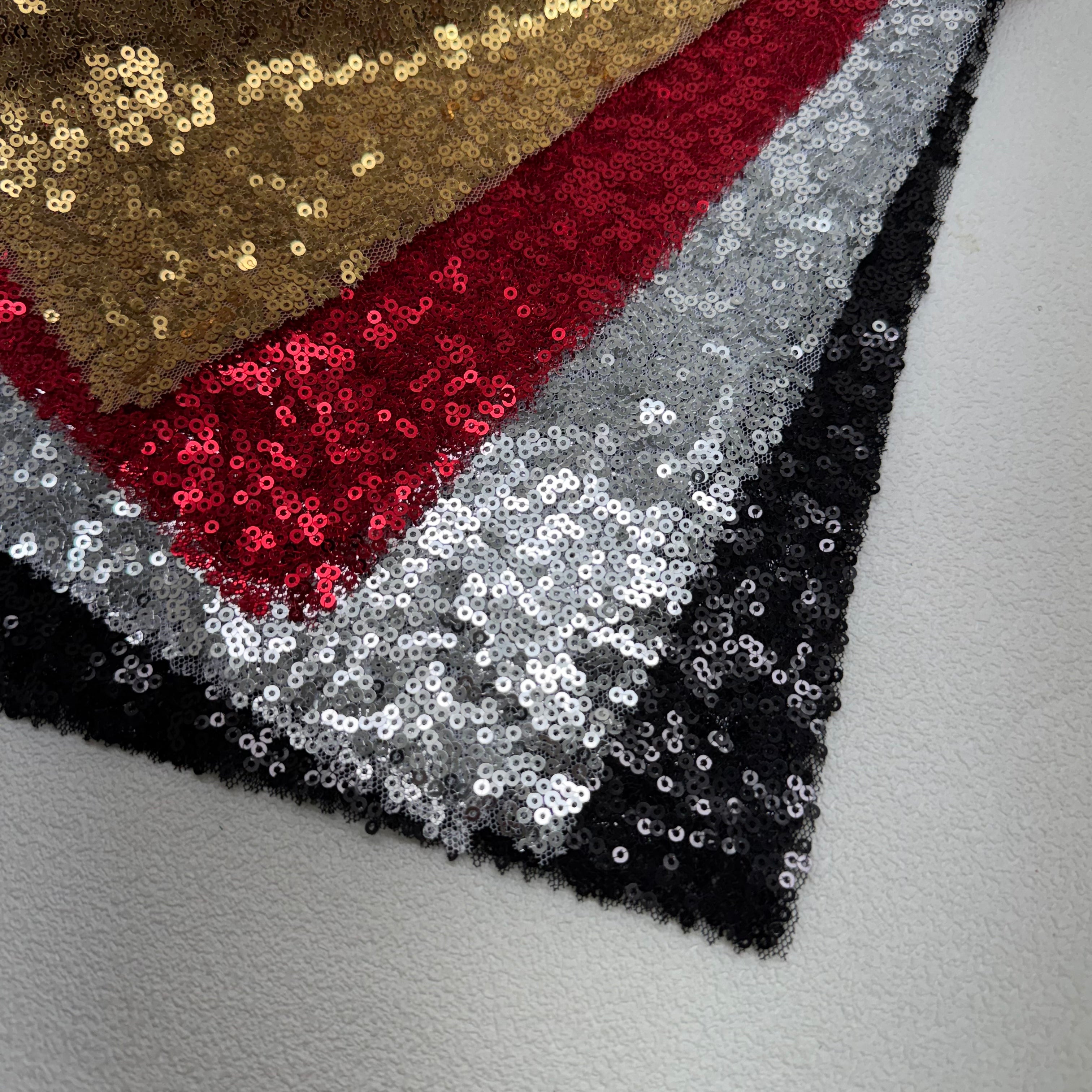 Shiny Sequin Mesh Fabric | Eye-Catching for Apparel & Décor