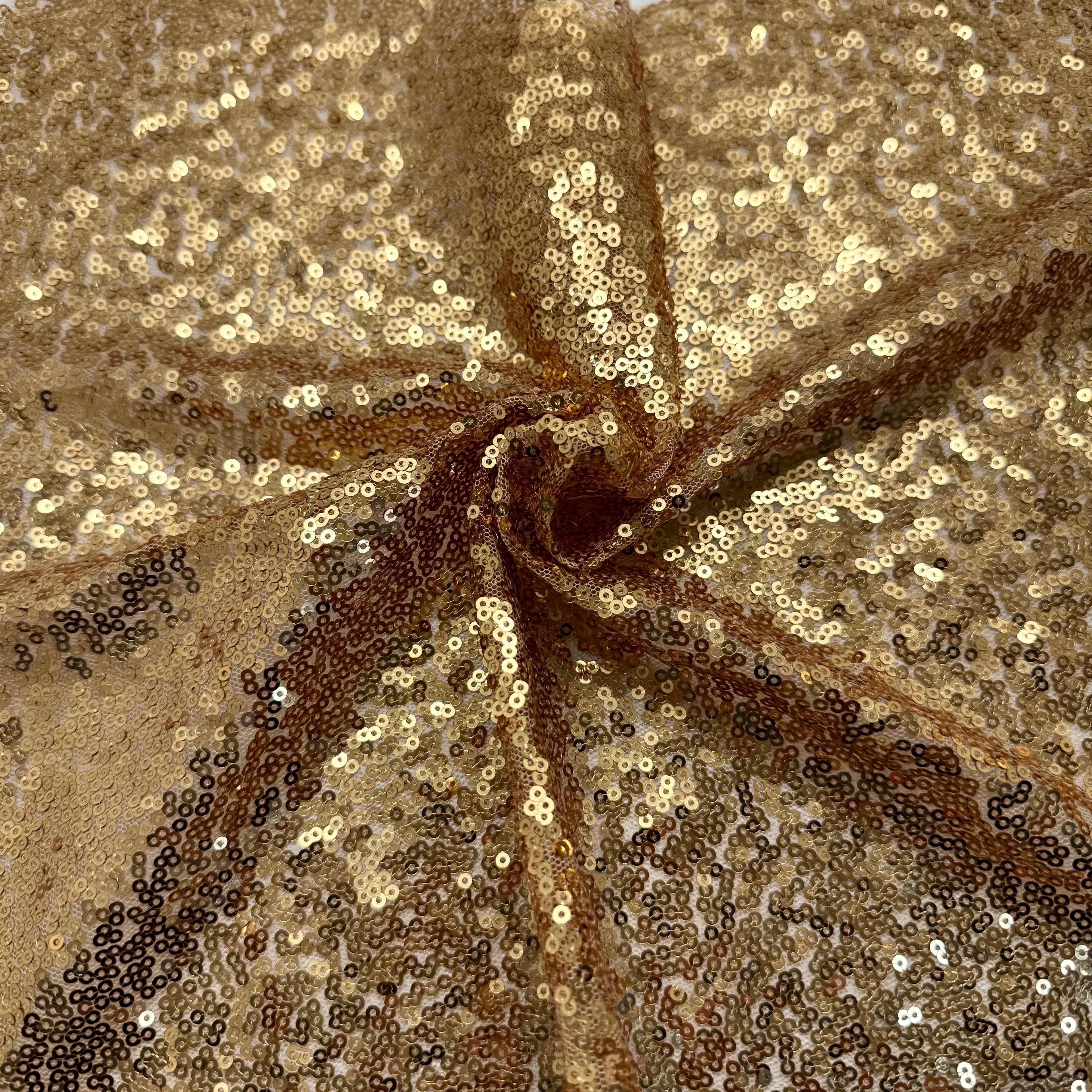 Shiny Sequin Mesh Fabric | Eye-Catching for Apparel & Décor