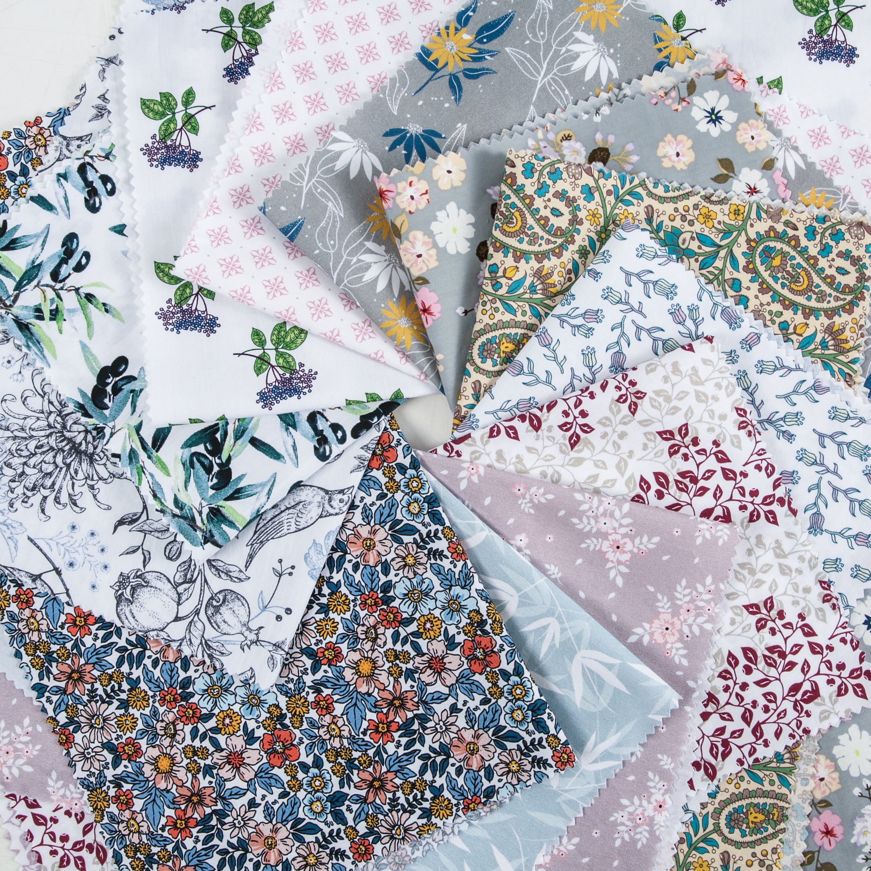 100% Cotton Printed Poplin| Custom Printed | Precut Packs | Dress/Shirt Fabric